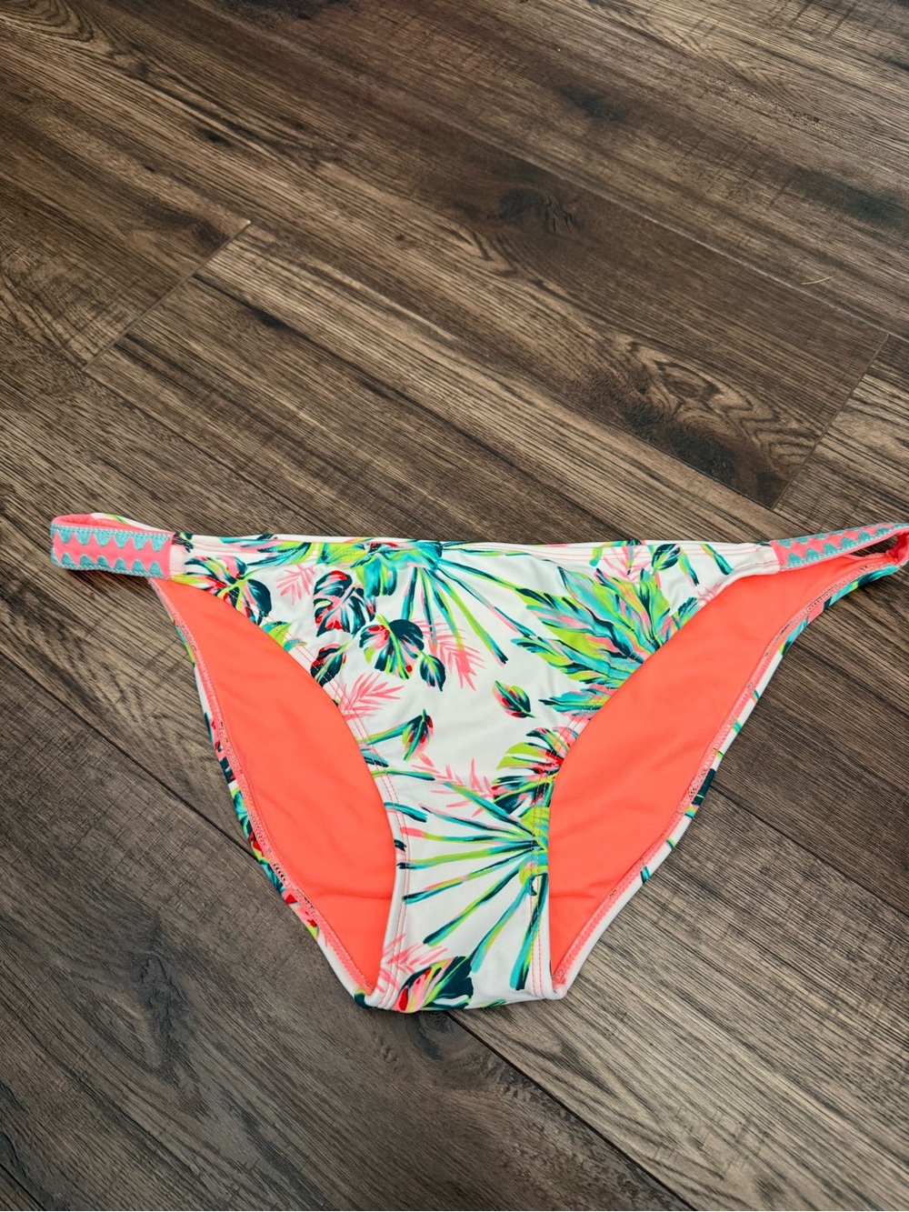 Xhilaration Tropical Leaf Bikini Bottom